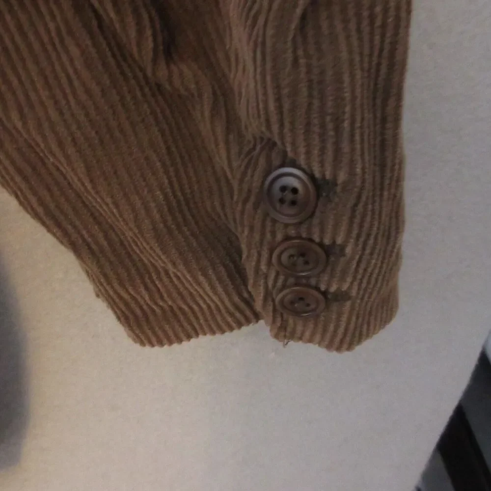 Territory Ahead‎ Corduroy Blazer Men XL Brown Silk Cotton Vintage Unstructured